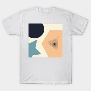 Moon Arch Abstract T-Shirt